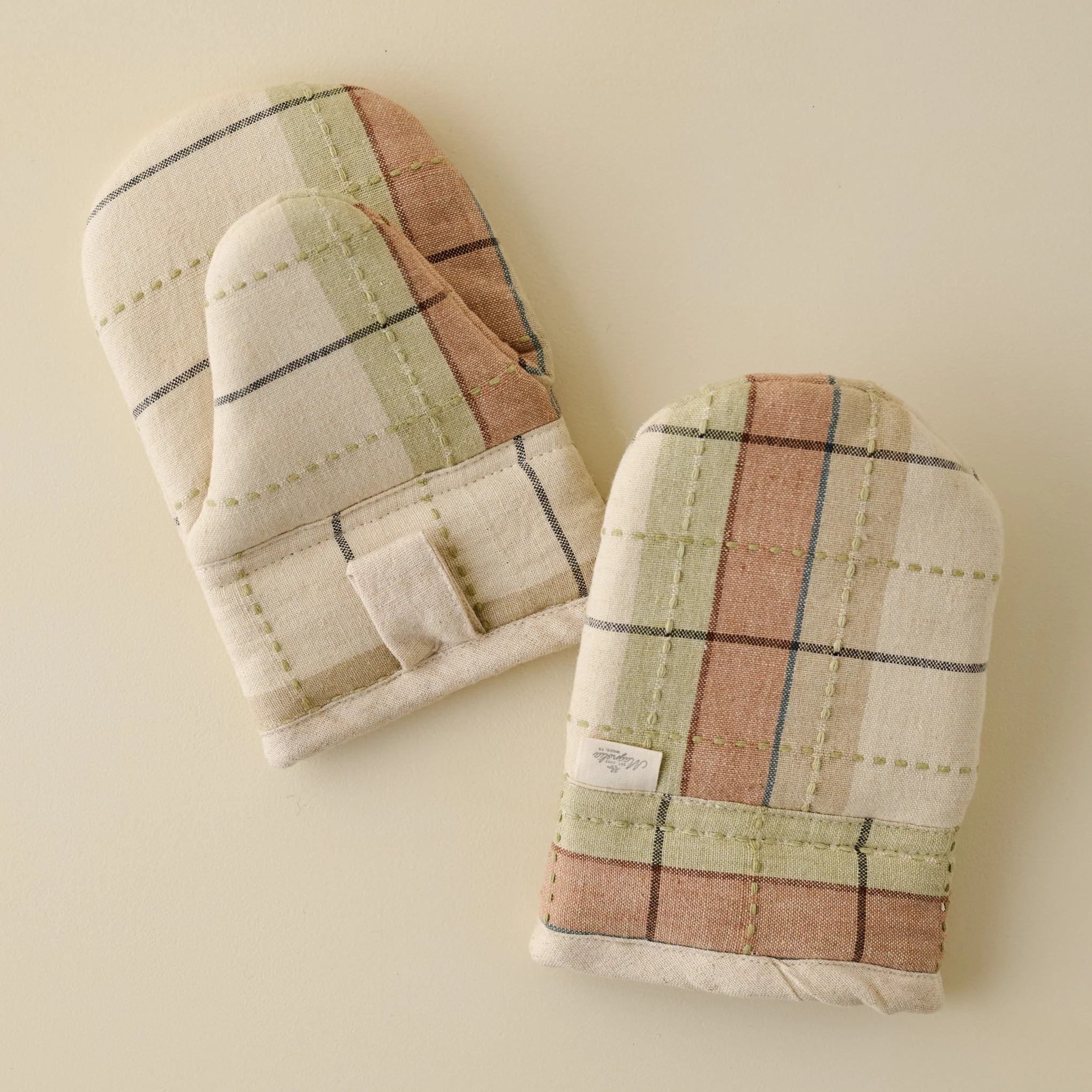 Dawn Plaid Mini Oven Mitt Set of Two | Magnolia