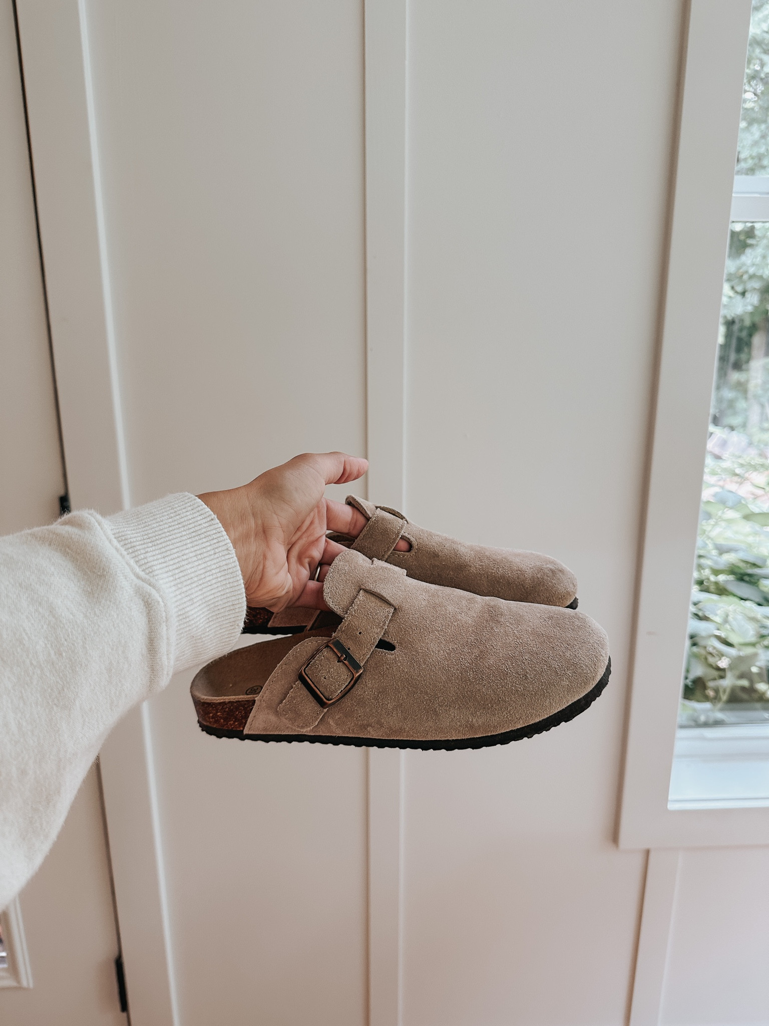 KIDMI Women‘s Suede Clogs Leather … curated on LTK