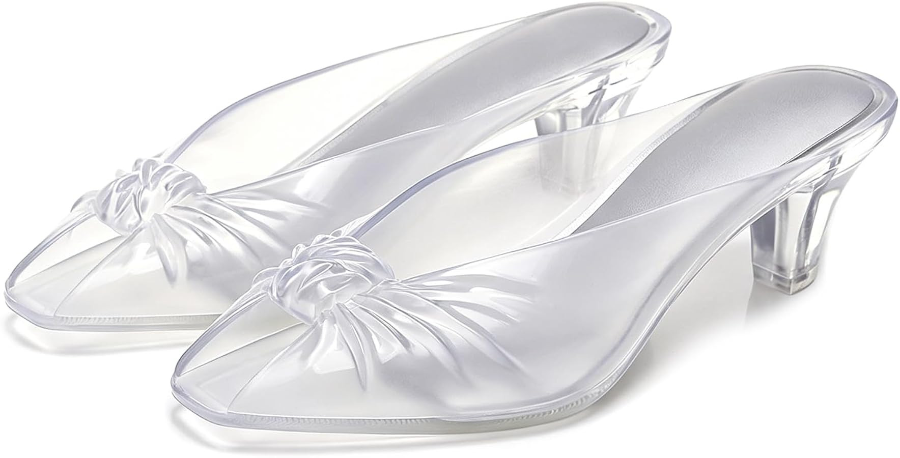 Caradise Jelly Kitten Heel Sandals for Women Jelly Shoes Summer | Amazon (US)