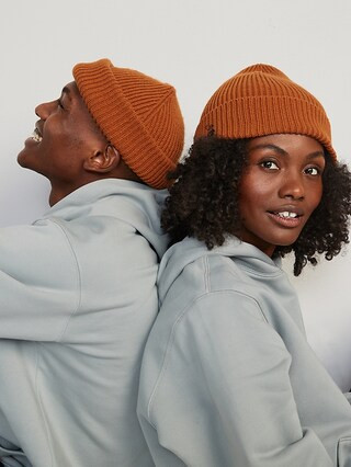 Gender-Neutral Rib-Knit Beanie Hat for Adults | Old Navy (US)