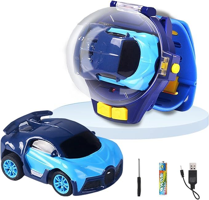 Pigdun 2022 New Mini Remote Control Car Watch Toys,Small Rc Watch Cars Toys,2.4 Ghz Cute Wrist Ra... | Amazon (US)