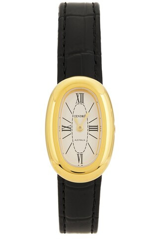 Cendre Bridgette Watch in White & Black Croc from Revolve.com | Revolve Clothing (Global)