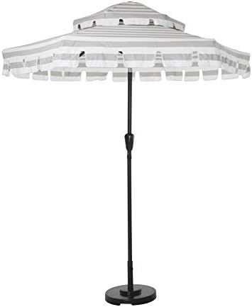 Novogratz 88064CWG1E Poolside Connie Outdoor Umbrella, Gray | Amazon (US)