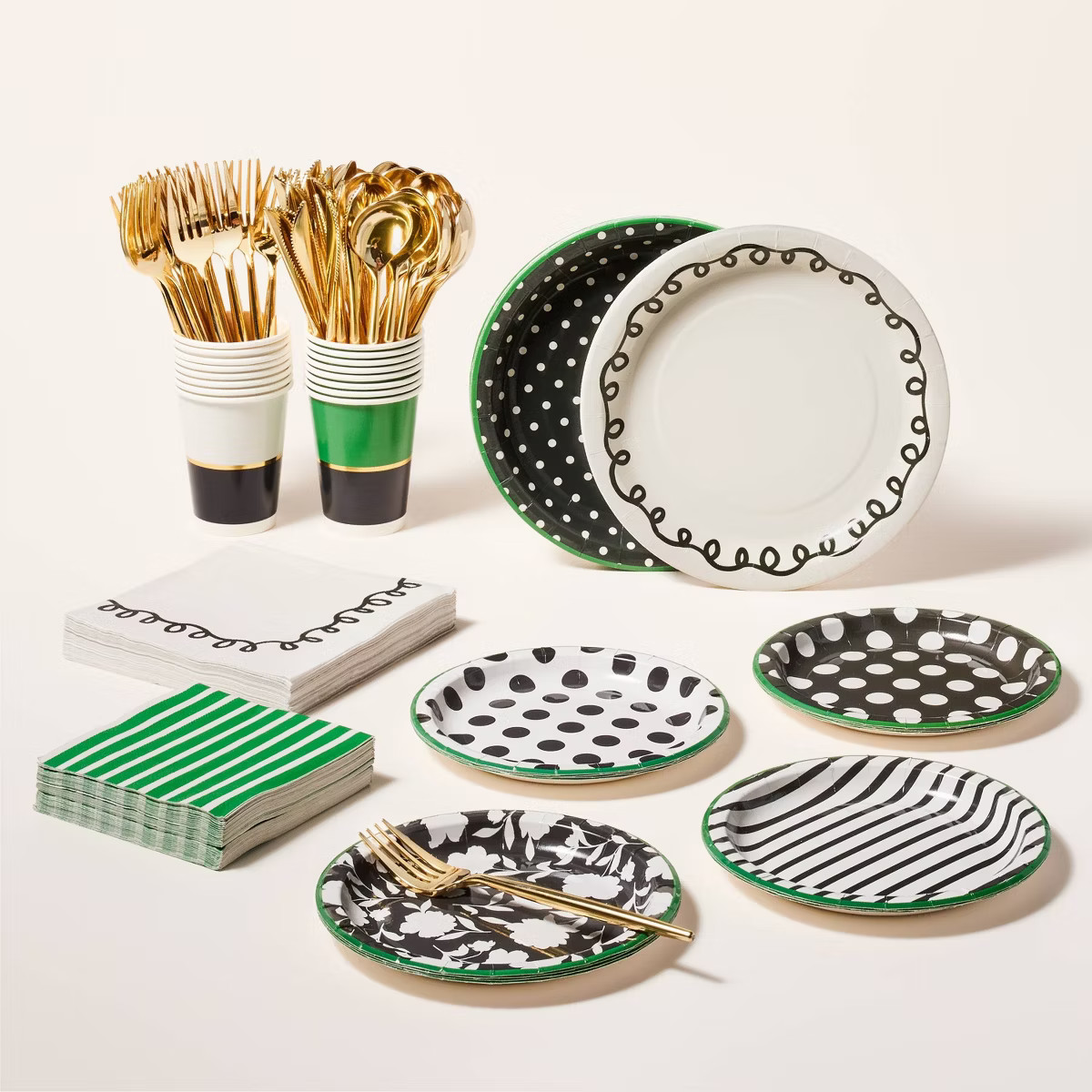 16pk Paper Party Disposable Dinnerware Set - kate spade new york x Target | Target