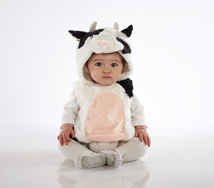Baby Cow Halloween Costume | Pottery Barn Kids | Pottery Barn Kids