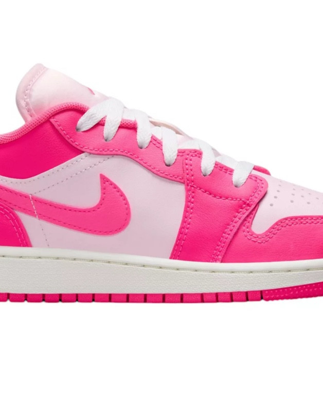 These sneakers are 100% approved by my 9 year old fashionista … she says she likes the colors and that it says “Air Jordan” on the back 🩷 ✨ 

#LTKFamily #LTKKids #LTKActive