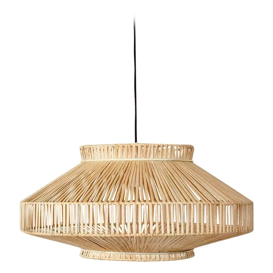 Handwoven Rattan Medium George Light Screen, Mexico City, León León Design | 1stDibs