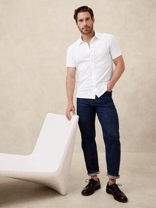 Luxury-Touch Polo | Banana Republic (CA)