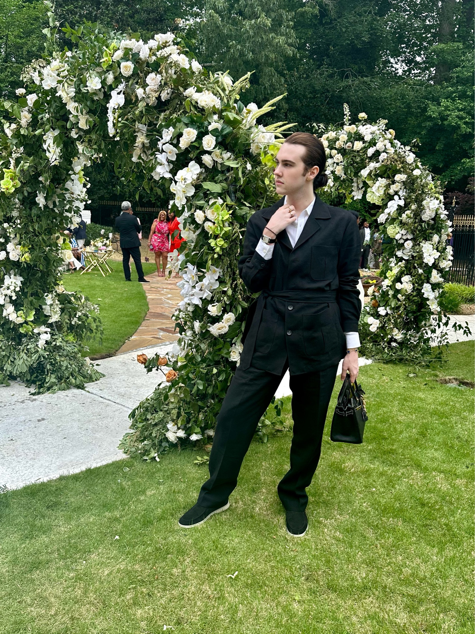 Everyone needs a linen suit, this one is semi affordable and can be dressed up or down!
Jacket size 52– sized up for oversized look
Pants 32
Shirt L
Shoes size 43– these run about a half size small 

#LTKfit #LTKstyletip #LTKmens