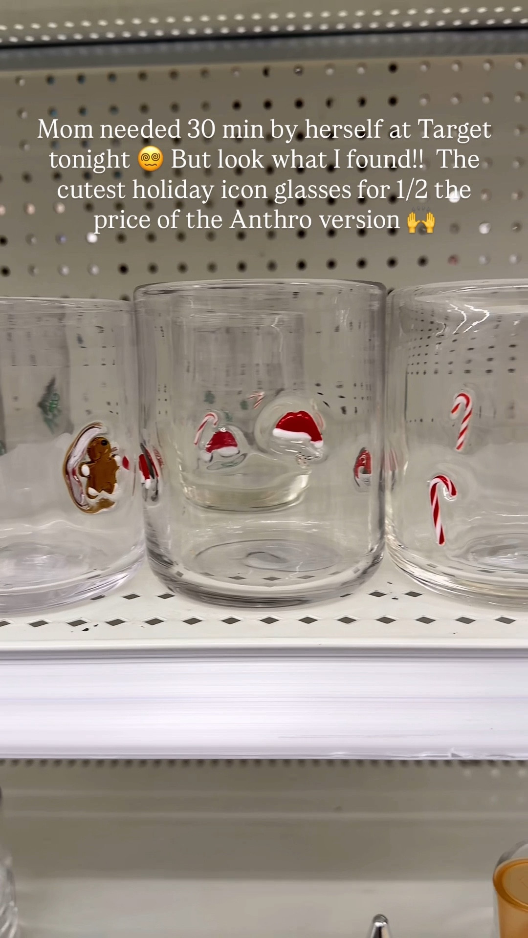 The cutest holiday I hung glasses at target! And they’re half the price of the ones from Anthropologie! 

Designer dupe, look for less, budget, friendly, target, holiday, Christmas, icon glass, drinkware

#LTKHome #LTKParties #LTKHoliday