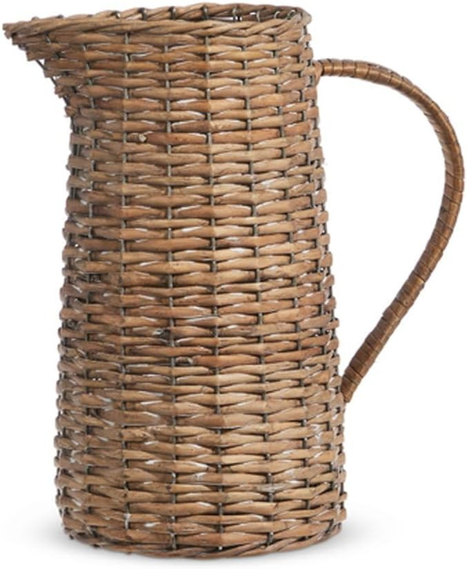 Raz Imports 2024 Farmstead 12" Woven Pitcher | Amazon (US)
