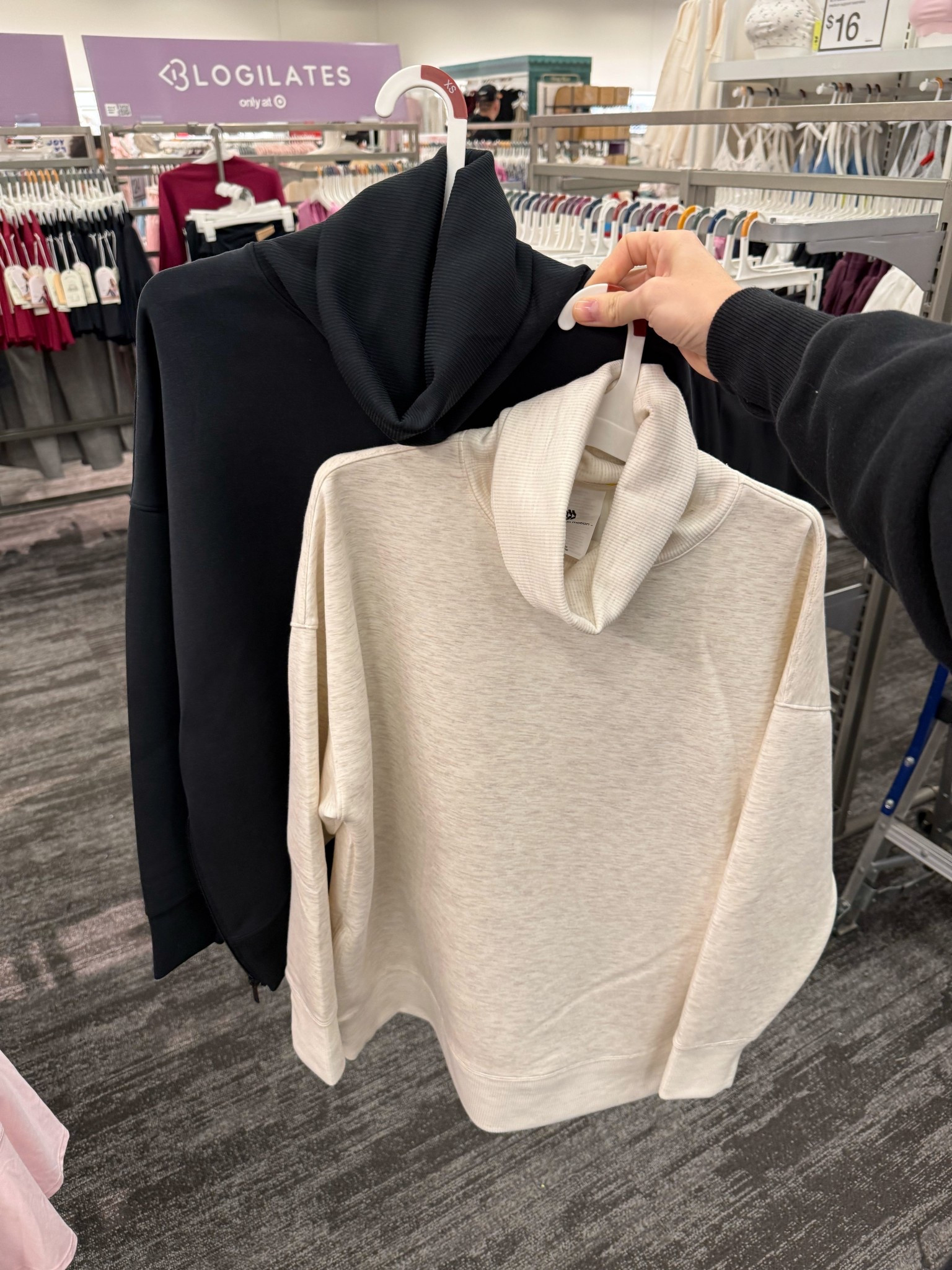 Funnel neck sweatshirts at target 

#LTKFindsUnder50 #LTKSeasonal #LTKHoliday