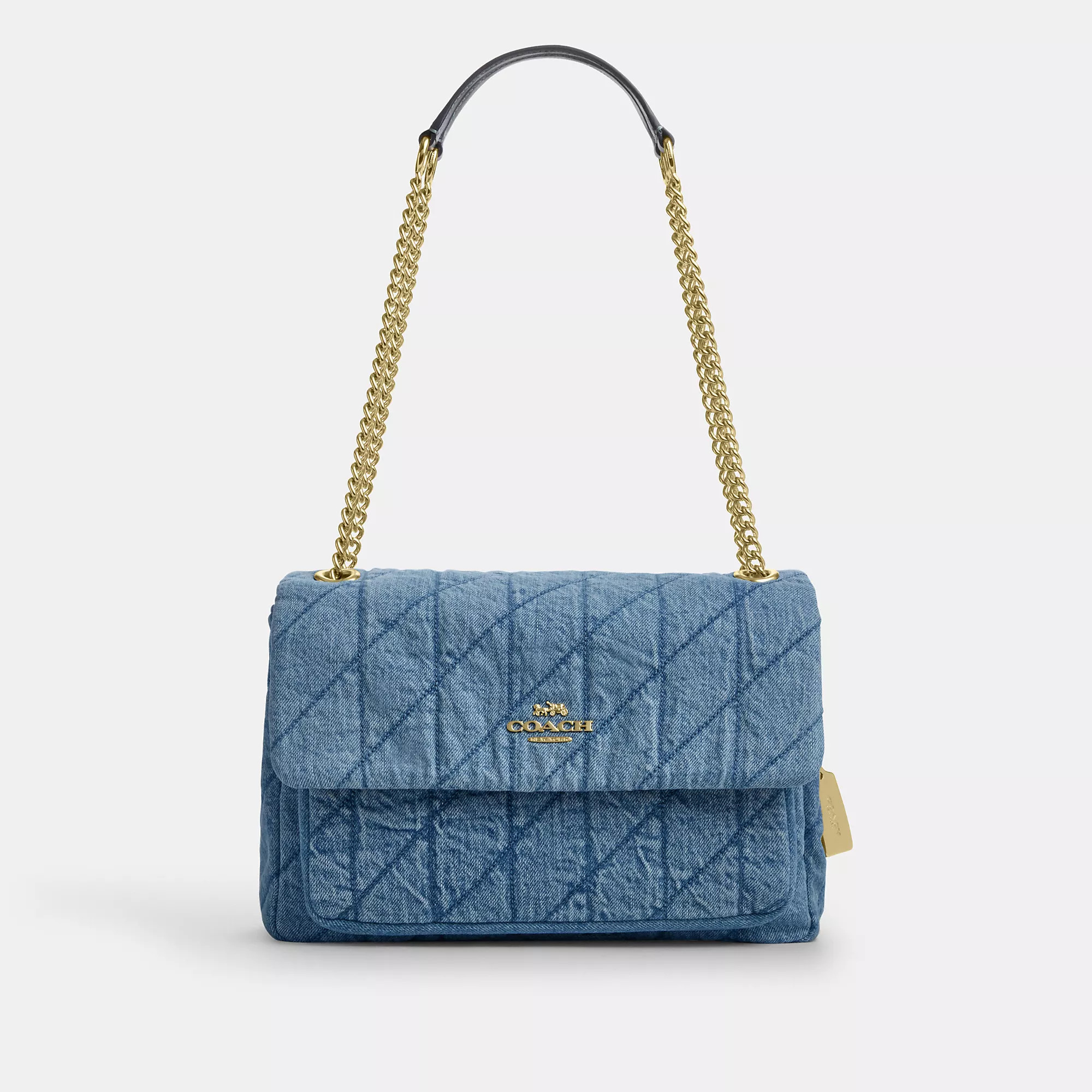 Coach Outlet Elodie Crossbody Bag In Regenerative Cotton With Quilting | Shop Simon