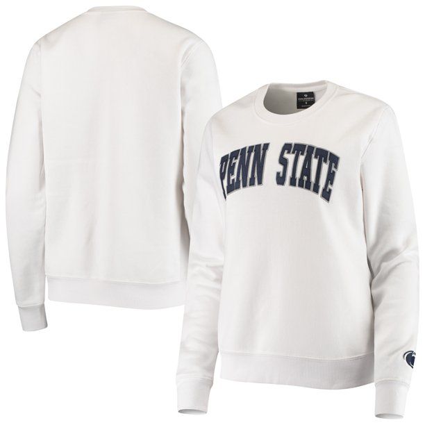 Penn State Nittany Lions Colosseum Women's Campanile Pullover Sweatshirt - White - Walmart.com | Walmart (US)