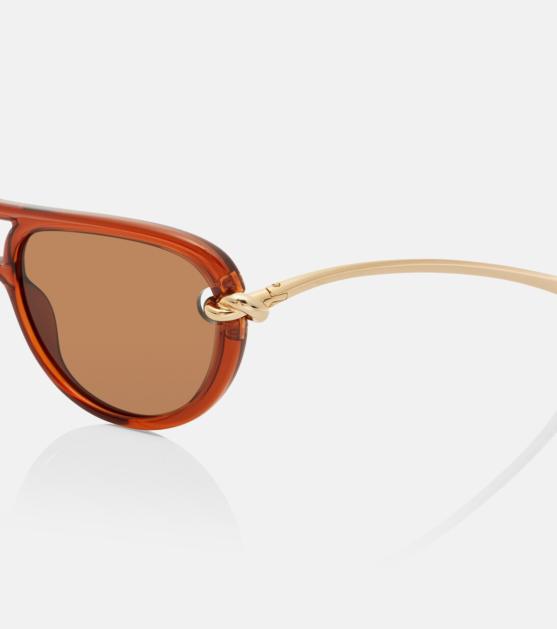 Knot aviator sunglasses | Mytheresa (INTL)