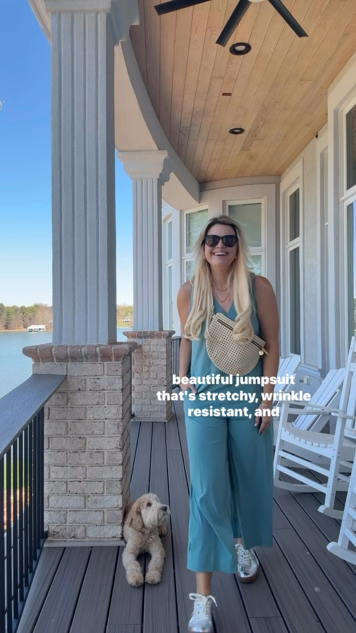 So many features I love about this jumpsuit that’s always ready for an adventure! It’s an outfit perfect for any kind of travel, dinner, errands, all the things. It’s wrinkle resistant, packs really small, you can cinch the legs, UPF 50+ and comes in cute color options. 

#LTKWorkwear #LTKTravel #LTKWatchNow