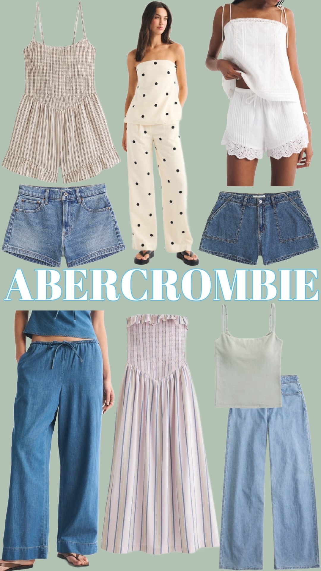 Abercrombie sale - BOGO 50% off everything! 

Spring outfits, summer denim, jean shorts, jeans, spring dress

#LTKootd #LTKSaleAlert #LTKSeasonal