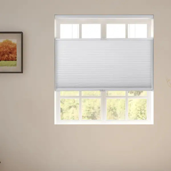 Arlo Blinds White Room Darkening Top Down Bottom Up Cellular Shades | Bed Bath & Beyond
