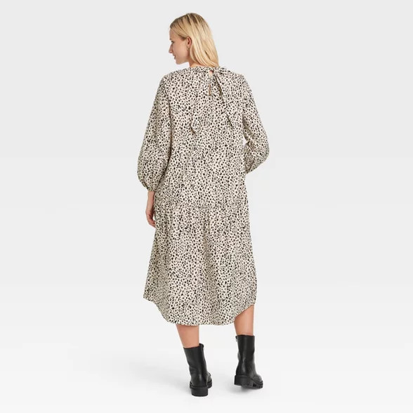 Women's Raglan Long Sleeve High Low Dress - Who What Wear™ | Target