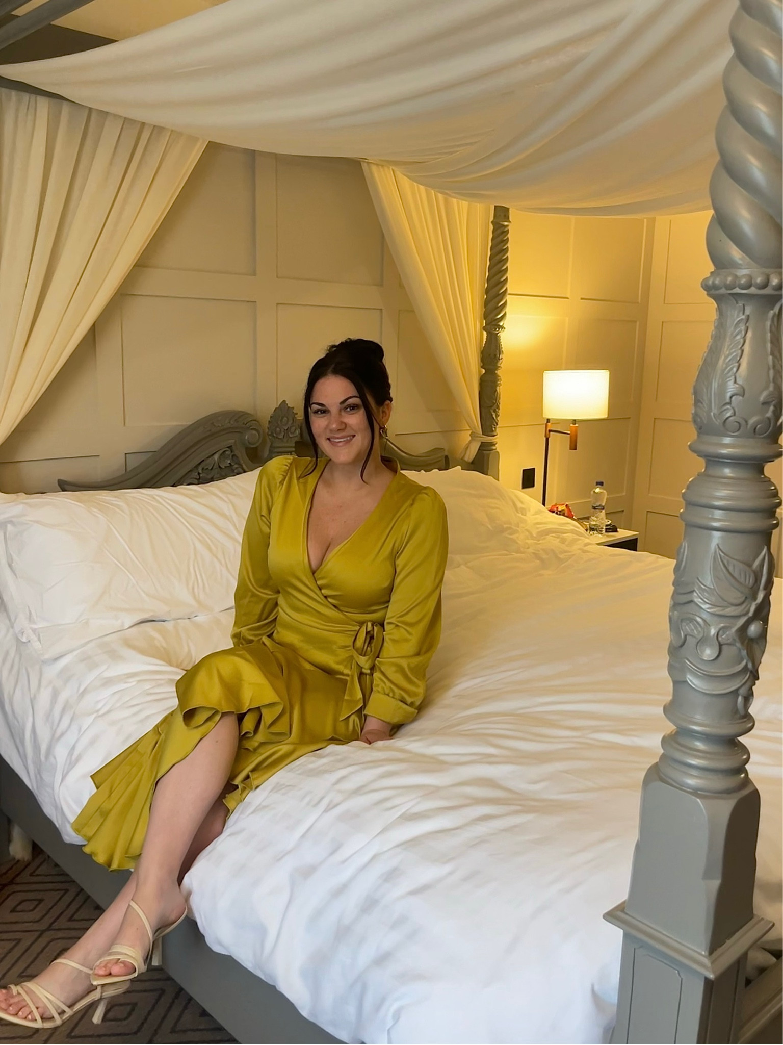 Dressed for an Irish wedding 🍀 