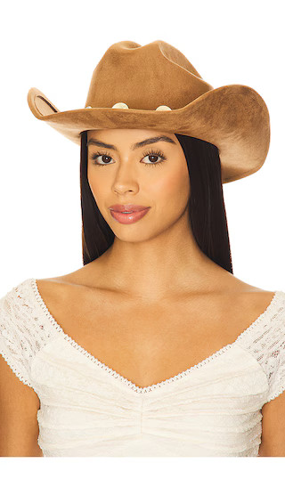Coastal Cowboy Hat in Gold & Brown | Revolve Clothing (Global)