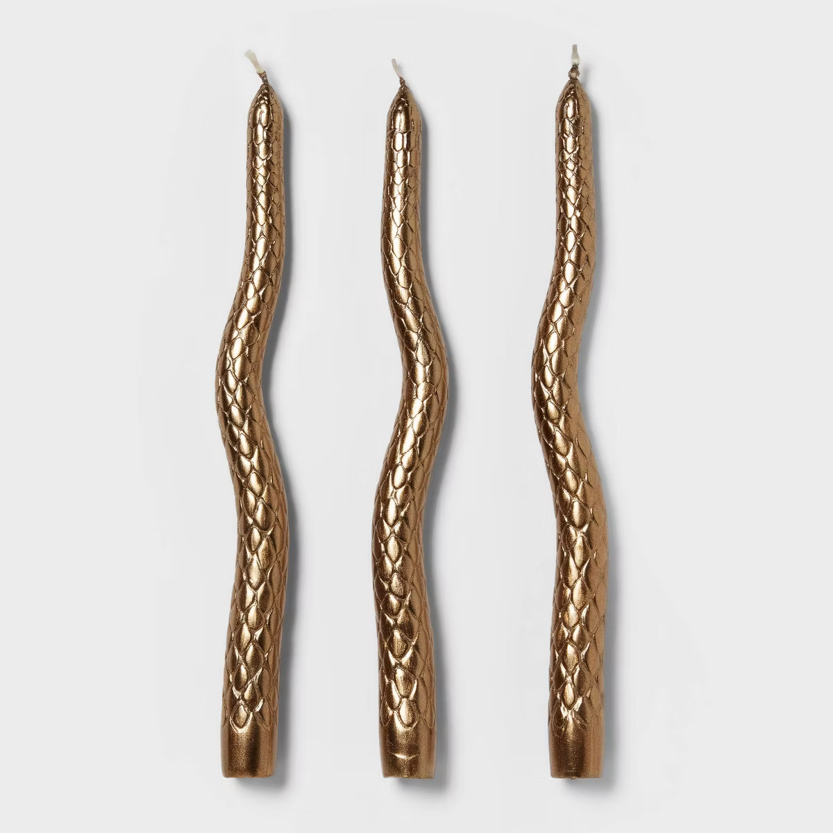 3pk Snake Taper Candle Set - Threshold™ | Target