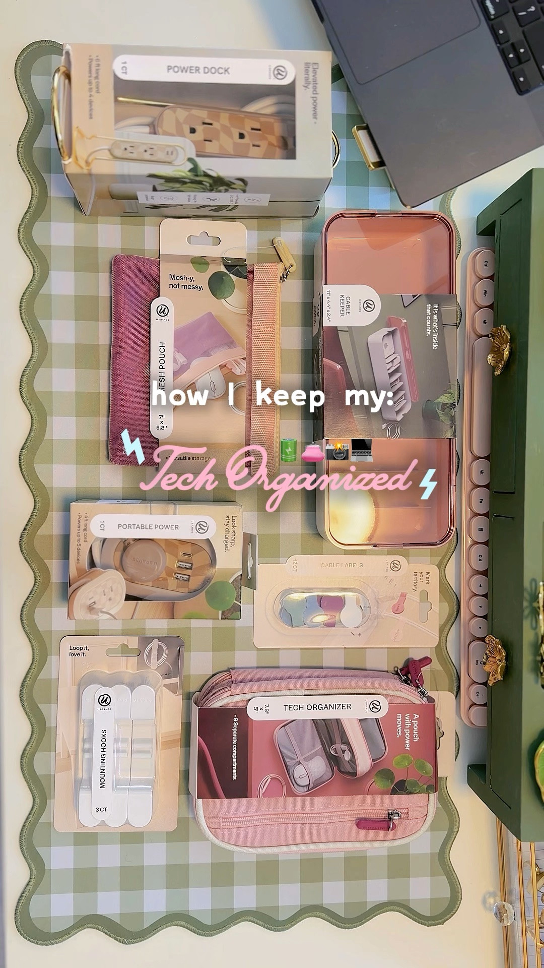 Ad. Keeping all my content organized with UBrands!