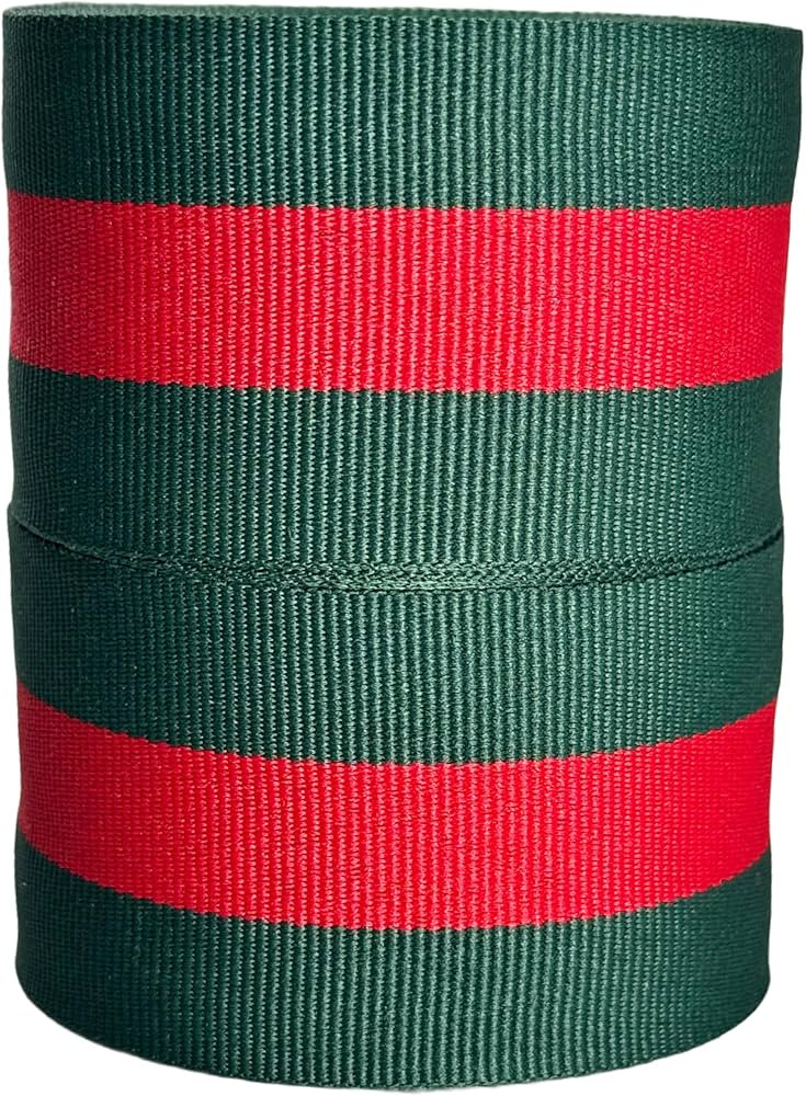 USA | American Made 5/8“ Out on The Town Striped Grosgrain Ribbon - 20 Yards (Multiple Widths &... | Amazon (US)