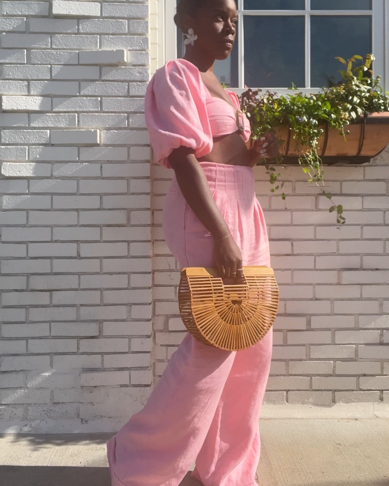 #ad This pink linen top and pants from Ramy Brook are a match made in heaven and the ideal outfit for summer events! 

#LTKParties #LTKStyleTip #LTKSeasonal