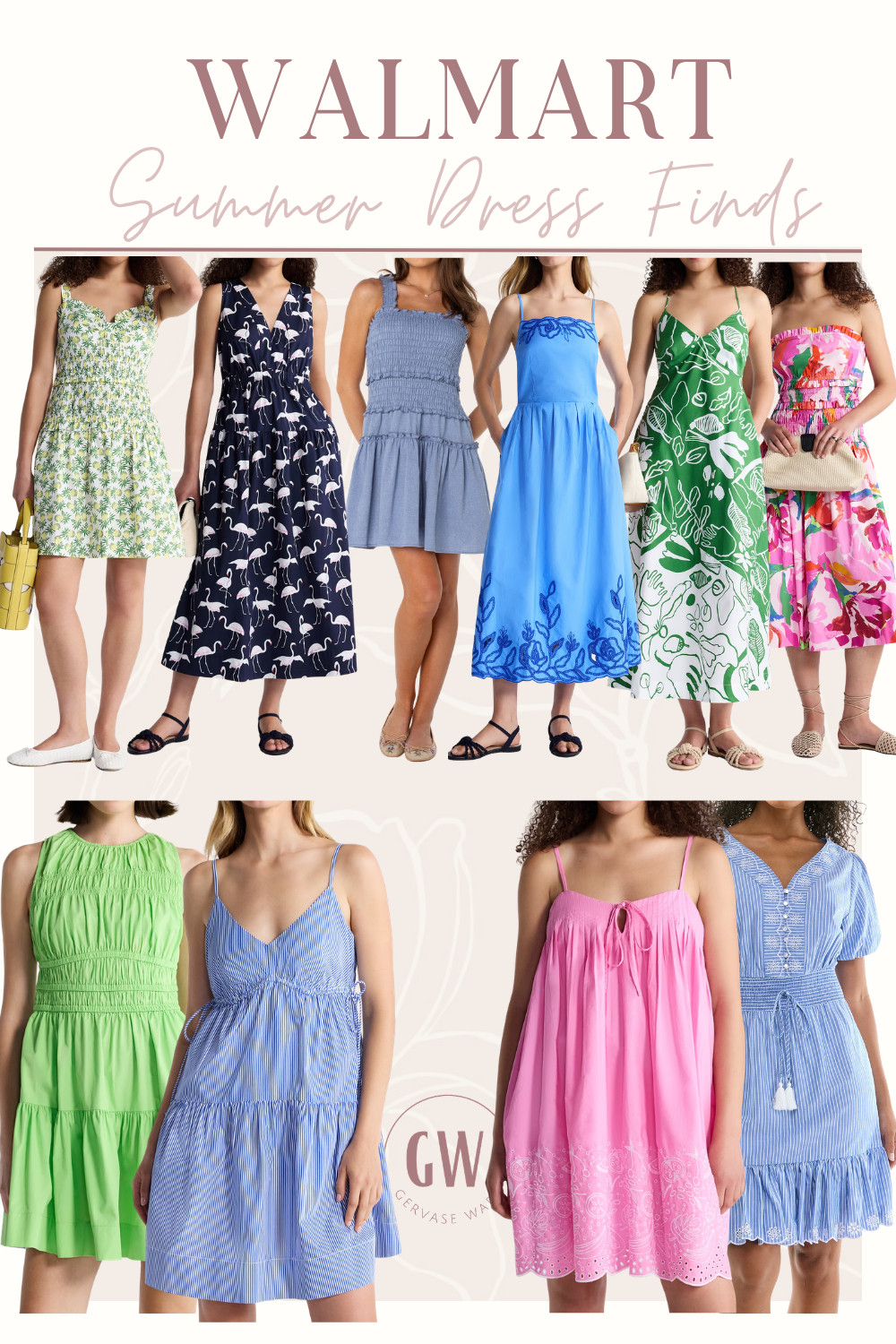 Walmart summer dresses are seriously so good this year ☀️👗 These styles are cute, flattering, and perfect for everything from everyday errands to vacation days. Which one would you wear first? ✨ 

 #LTKdayinmylife #LTKgrwm #LTKootd