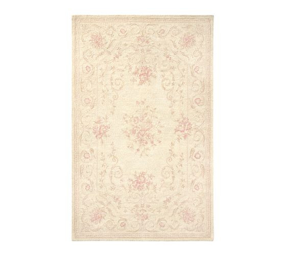 LoveShackFancy Rose Rug | Pottery Barn (US)