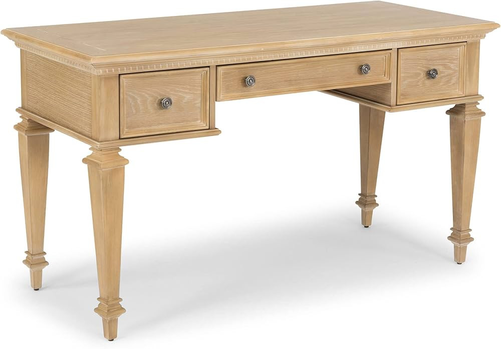 Homestyles Manor House Whitewashed Oak Writing Desk | Amazon (US)