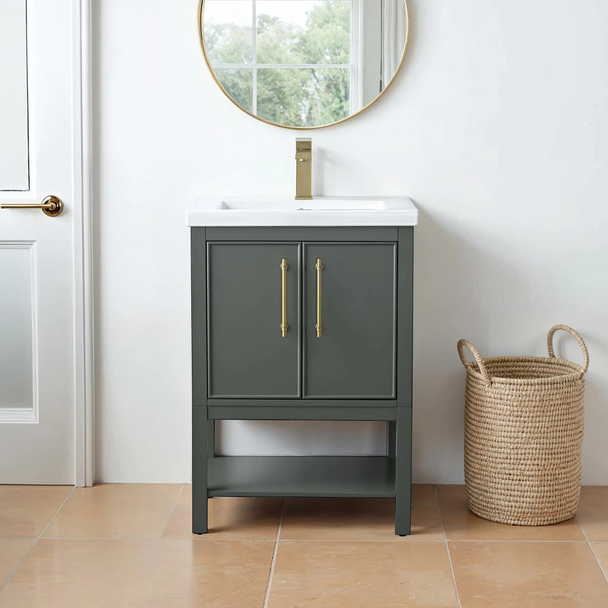 Sand & Stable™ Jewell 24" Single Bathroom Vanity Set & Reviews | Wayfair | Wayfair North America