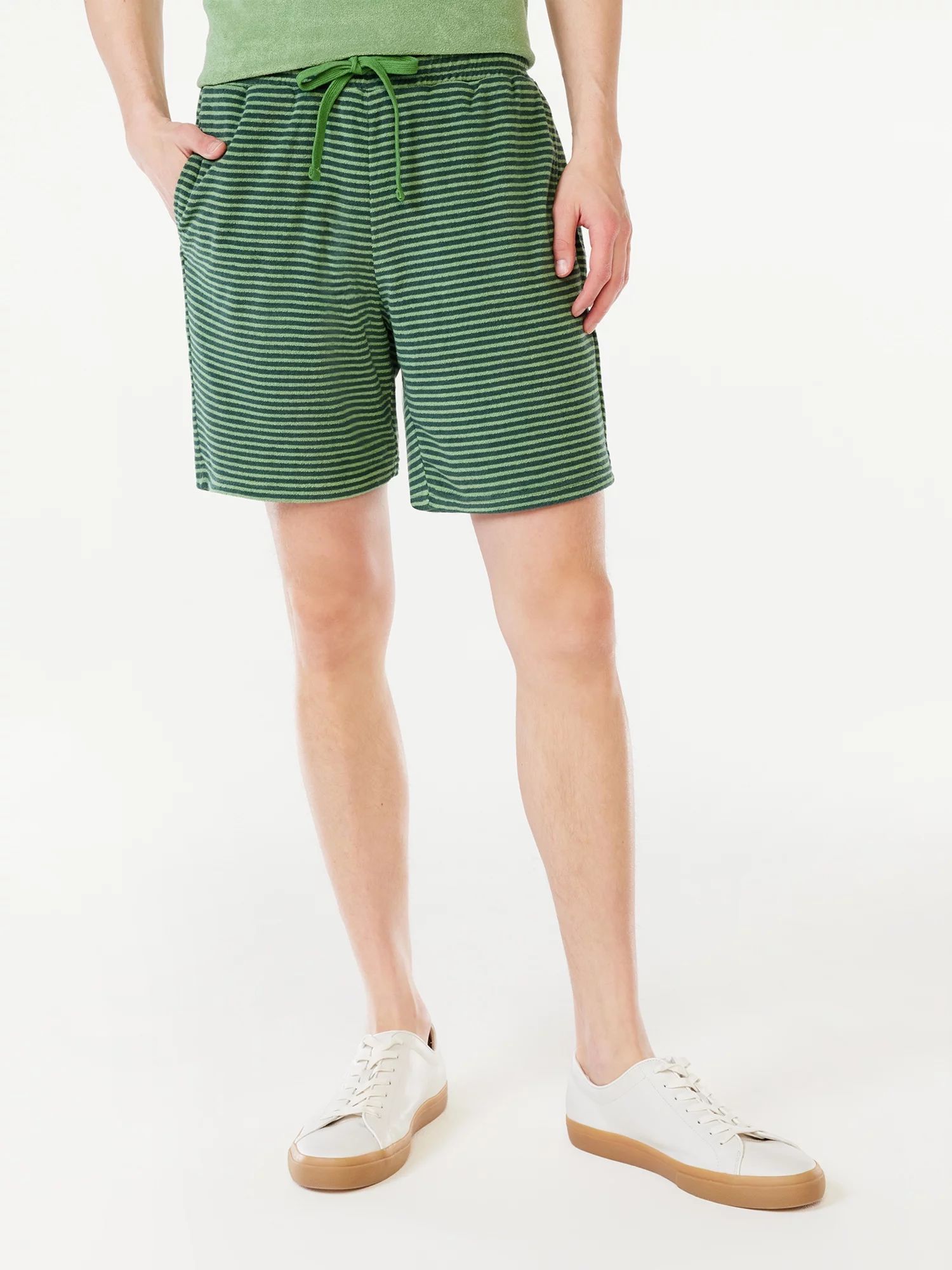 Free Assembly Men's Towel Terry Shorts | Walmart (US)