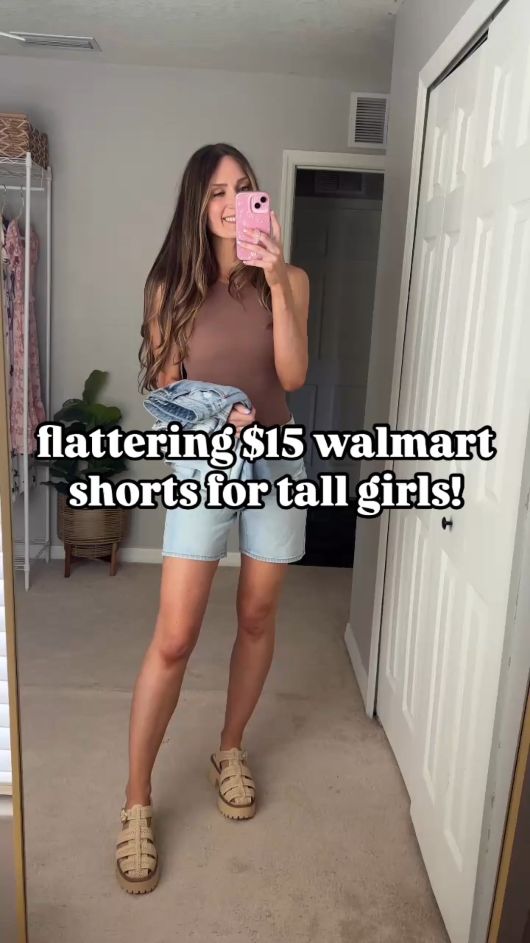 Flattering $15 walmart shorts for tall girls. all 3 of these shorts have 6 inch inseams and flattering pockets on the booty that make all the difference! 

**sizing:
Shorts: 2, fits tts
Slimming Bodysuit: small, fits tight
Fisherman sandals: 8.5, fit tts


#walmartfashion #modestfashion #modestshorts #modeststyle #walmartfinds #viralwalmart #walmartshorts #viralwalmartfinds #viralwalmartshorts

#LTKFindsUnder50 #LTKSeasonal #LTKShoeCrush
