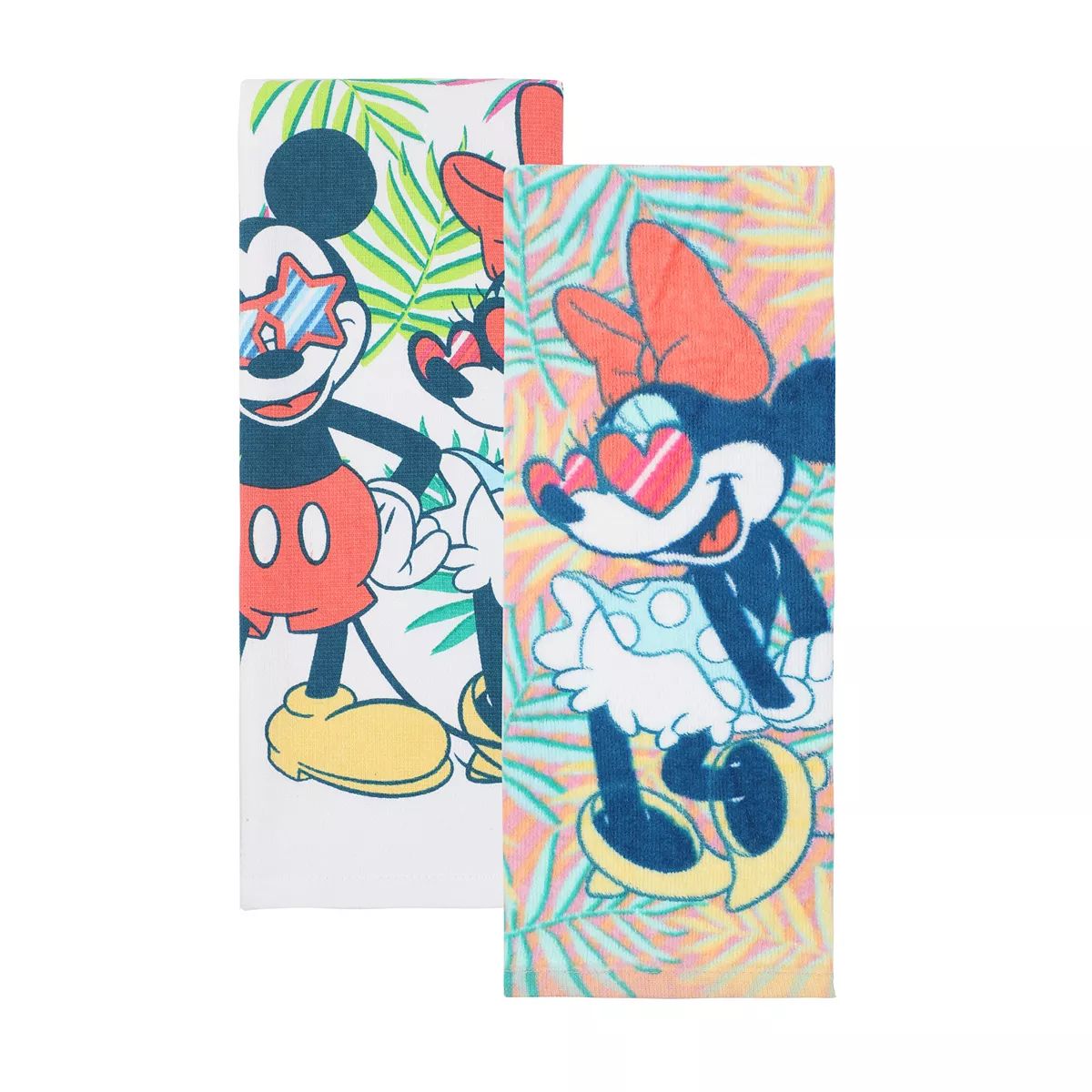 Disney's Minnie Mouse 2-Pack Palm Kitchen Towels | Kohl's