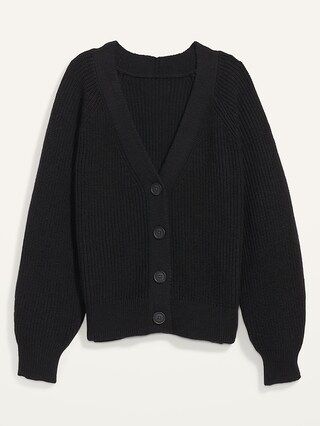 Shaker-Stitch Cardigan Sweater for Women | Old Navy (US)