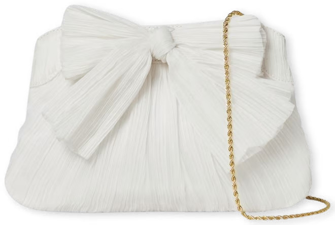 Rayne Small Pleated Bow Frame Clutch | Bloomingdale's (US)