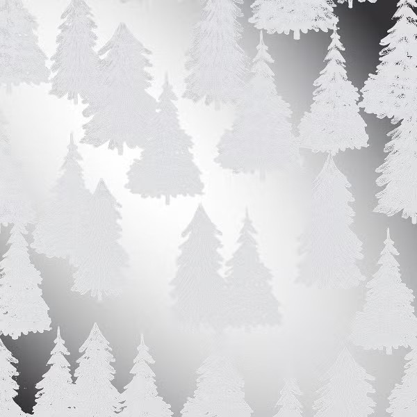 Metallic Trees Wrapping Paper | The Container Store