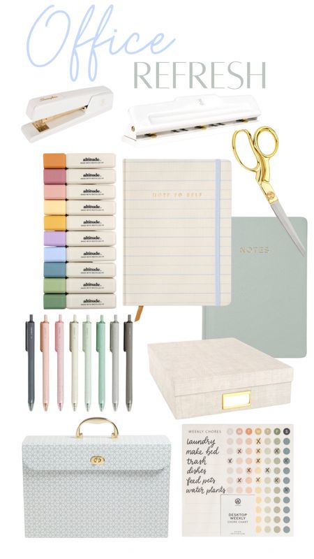 Spring cleaning is here so an office refresh is in order! Here are some target office essentials I found! 
Some of these items would make such cute Mother’s Day gifts as well….just add them to a cute basket or bag!
#mothersday #office #homeoffice #workfromhome #charechart #aesthetic #officeessentials

#LTKGiftGuide #LTKhome #LTKfindsunder50
