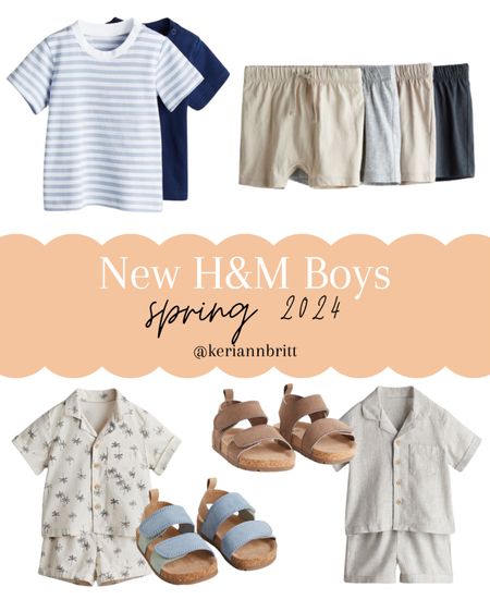 H&M Kids - Spring 2024 New Arrivals for baby boys and toddler boys 

#LTKkids #LTKbaby