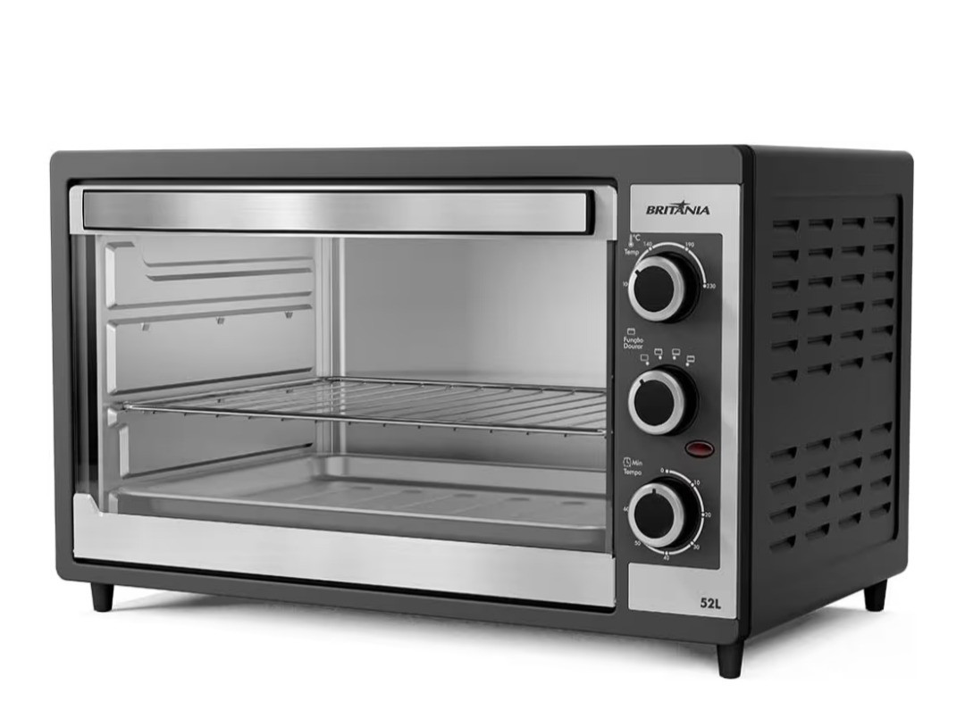 Forno Elétrico Britânia BFE55P Dupla resistência 52L 220V

#LTKbrasil #LTKpromo #LTKhome