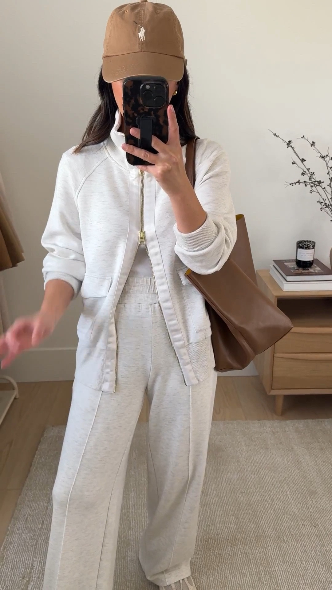 Varley Jacket and wide leg pants in 28” inseam. Favorite leisure wear. Best way to elevate your casual outfits. 

Varley jacket xs
Varley pants xs 27" inseam
Polo Ralph Lauren hat
Mansur Gavriel tote
Nike V5 Runners 6
Everlane tee medium

Petite style, winter outfits, athleisure 

#LTKActive #LTKPetite #LTKSeasonal