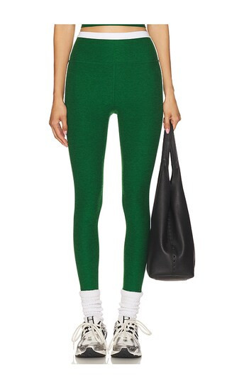 Beyond Yoga Spacedye Trophy High Waisted Leggings in Green. - size S | Revolve Clothing (Global)