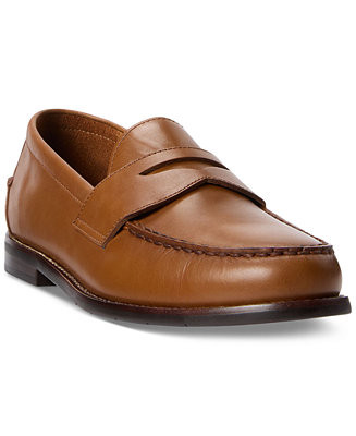 Men's Alston Leather Penny Loafers | Macy's