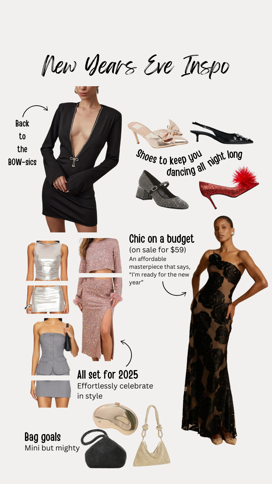 Ready to sparkle into the new year? ✨ Shop my NYE faves – from dazzling dresses to the cutest accessories – all linked on my LTK! 💫 

 

#LTKHoliday #LTKParties #LTKStyleTip