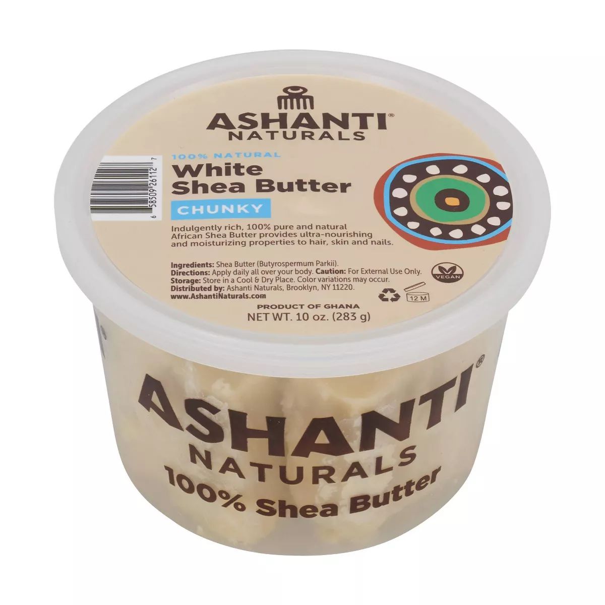 Ashanti African Chunky Hair Treatments Shea Butter - White - 10oz | Target