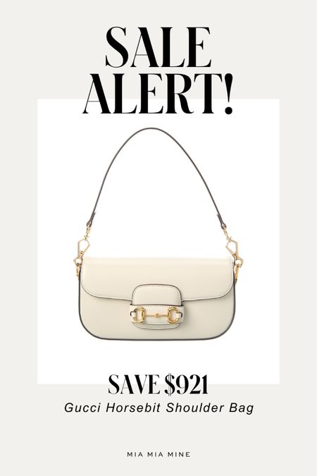 Designer sale picks
Gucci horsebit bag on sale - save 30%

#LTKSaleAlert #LTKItBag #LTKSummerSales