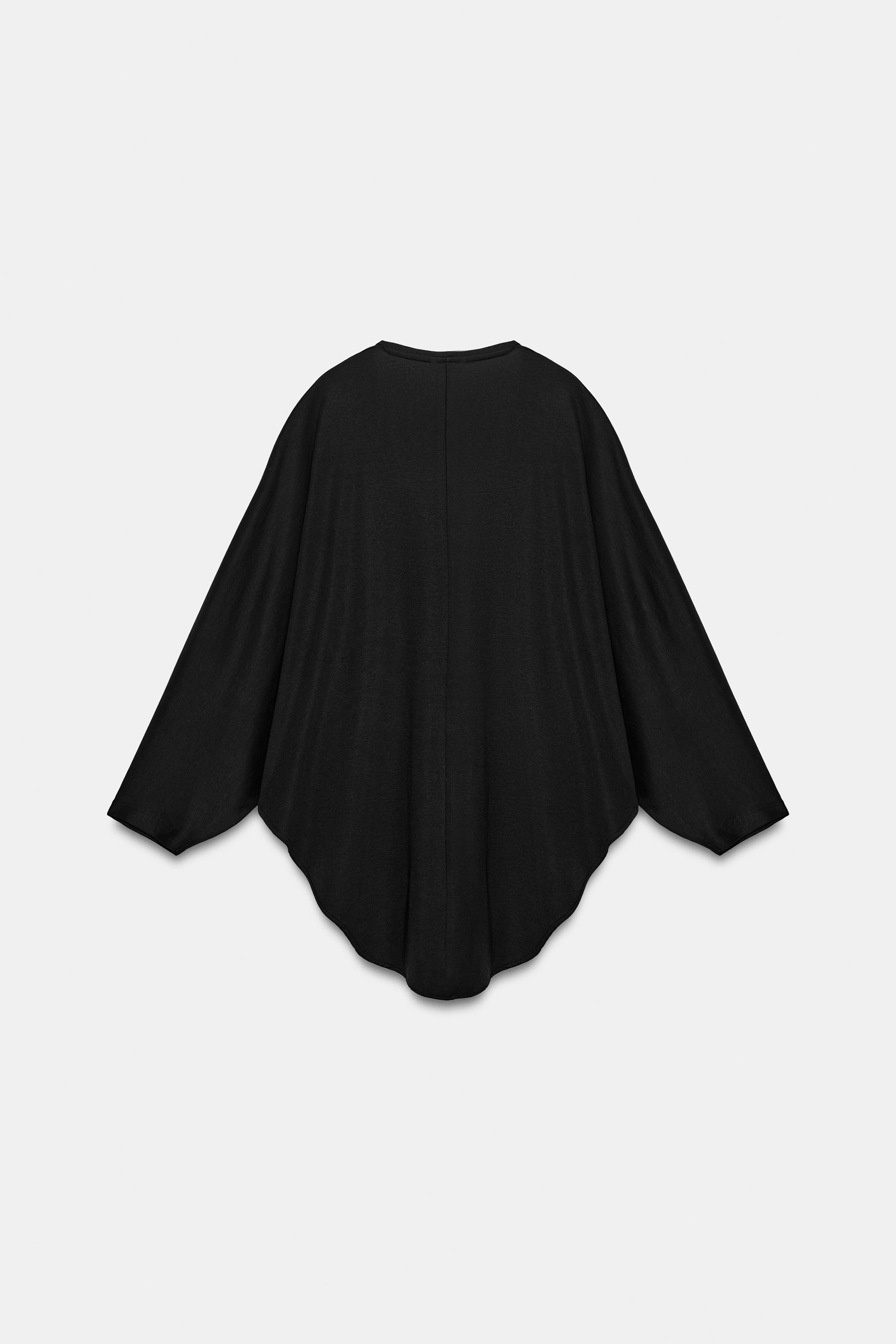 SUPIMA\u00ae CAPE T-SHIRT | Zara US