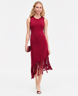 Women's Asymmetrical Hem Sweater Dress, Macy's Exclusive | Macy's